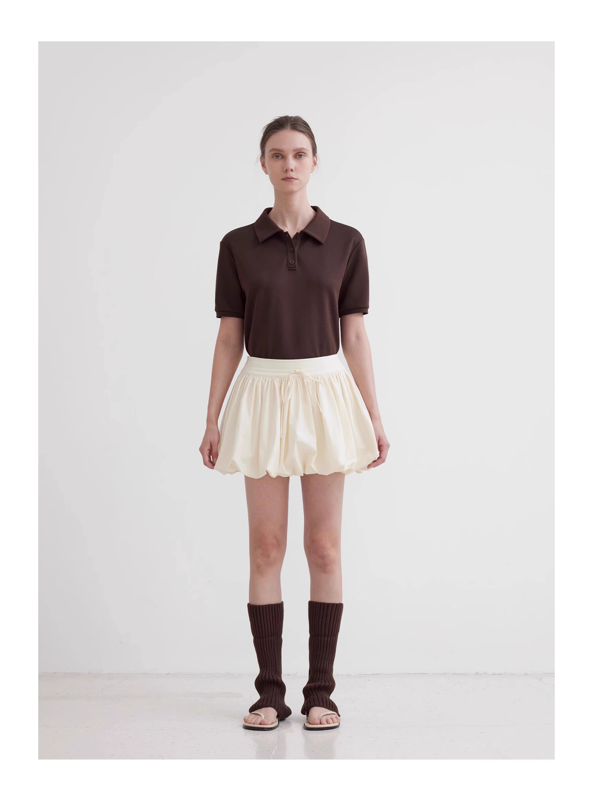 “Alice” Low-Waist Anti-Exposure Floral Bud Mini Skirt – Cute Casual Style
