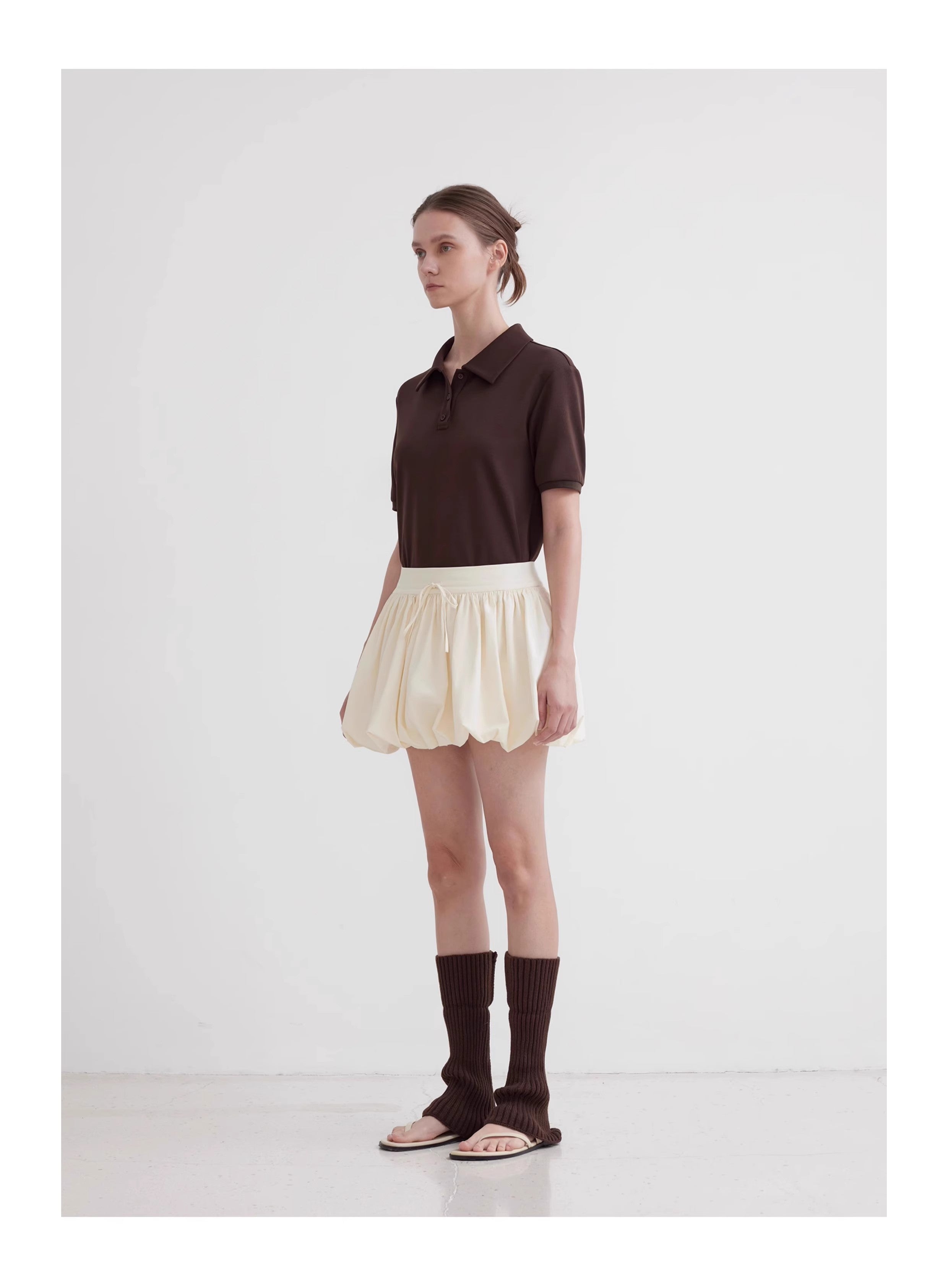 “Alice” Low-Waist Anti-Exposure Floral Bud Mini Skirt – Cute Casual Style