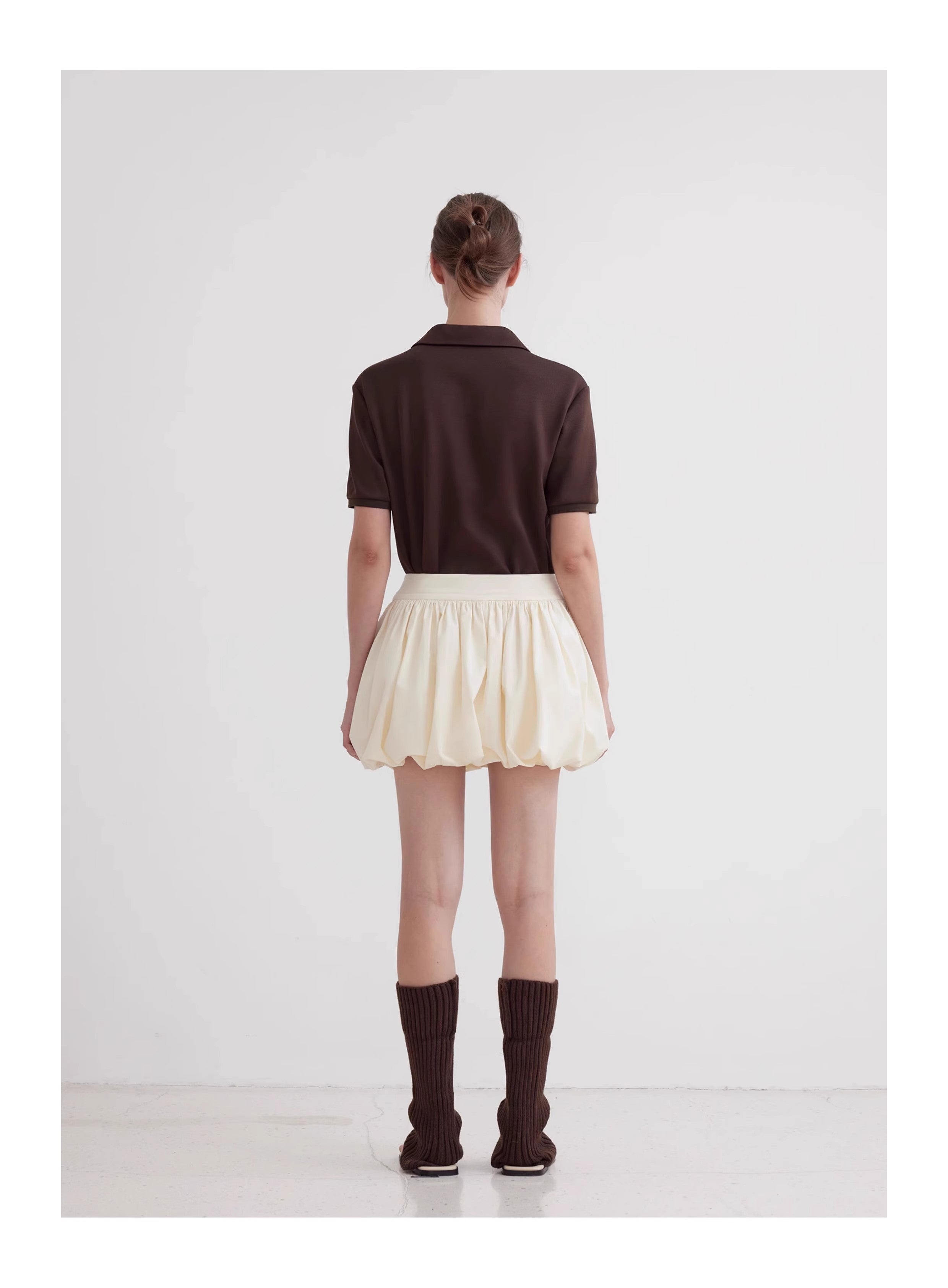 “Alice” Low-Waist Anti-Exposure Floral Bud Mini Skirt – Cute Casual Style