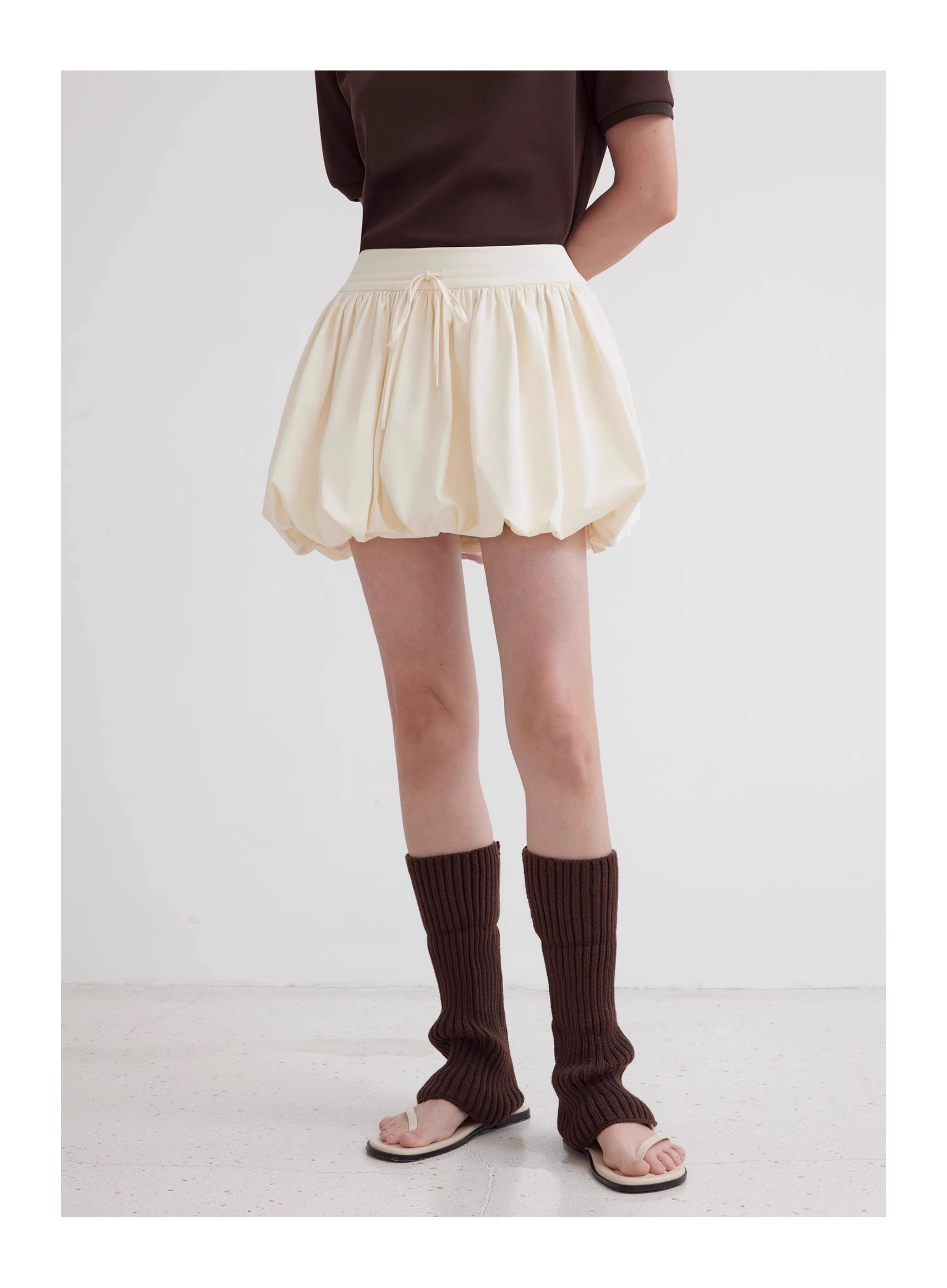“Alice” Low-Waist Anti-Exposure Floral Bud Mini Skirt – Cute Casual Style