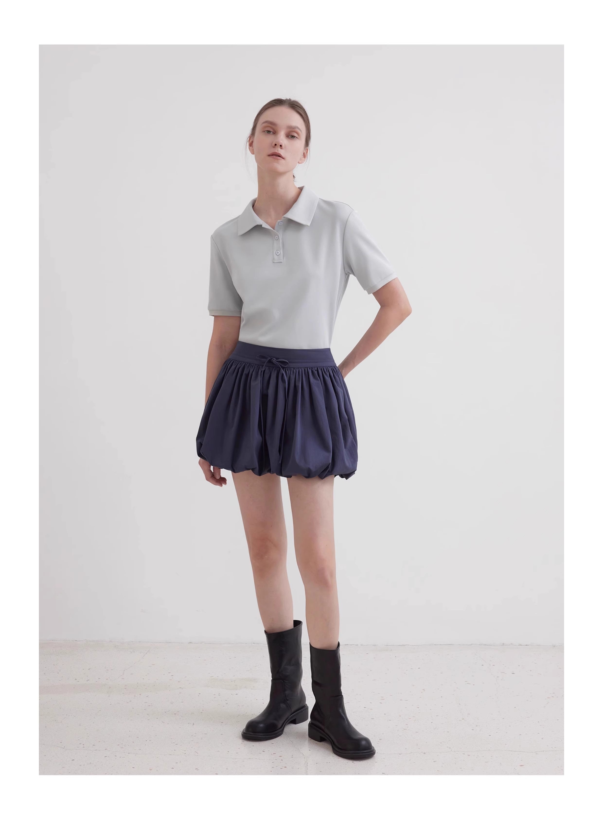 “Alice” Low-Waist Anti-Exposure Floral Bud Mini Skirt – Cute Casual Style