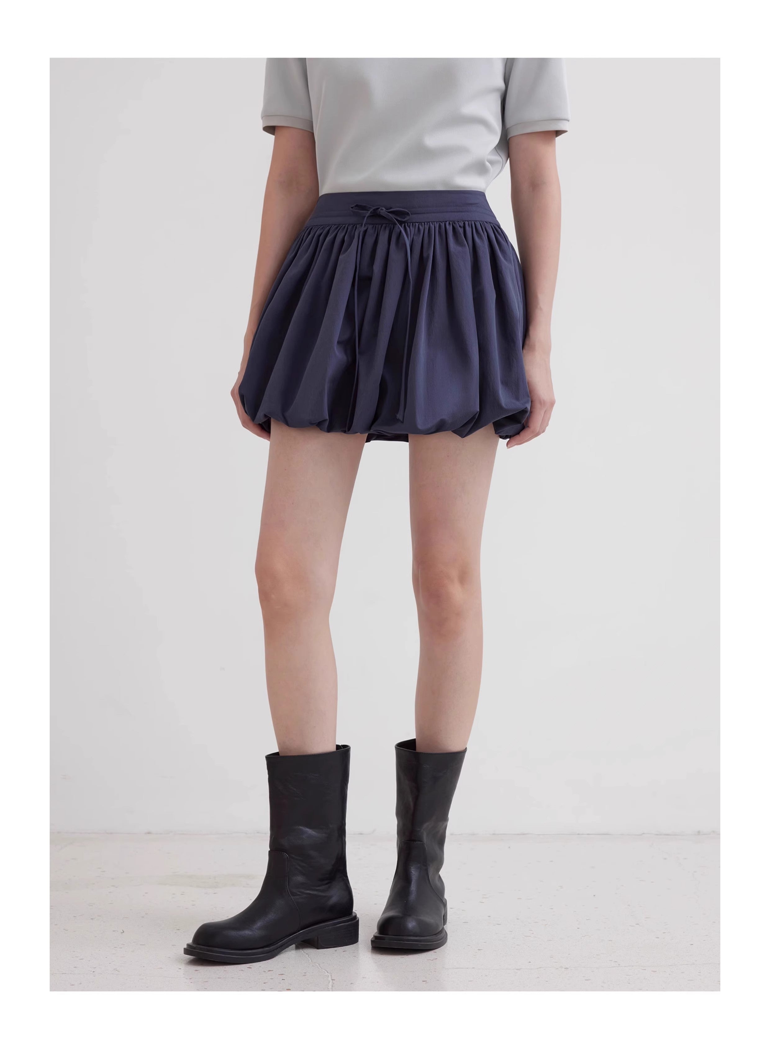 “Alice” Low-Waist Anti-Exposure Floral Bud Mini Skirt – Cute Casual Style