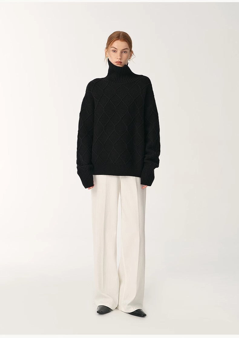 Customized Cotton Washed Wide-Leg Jeans – Skin-Friendly Drape Design