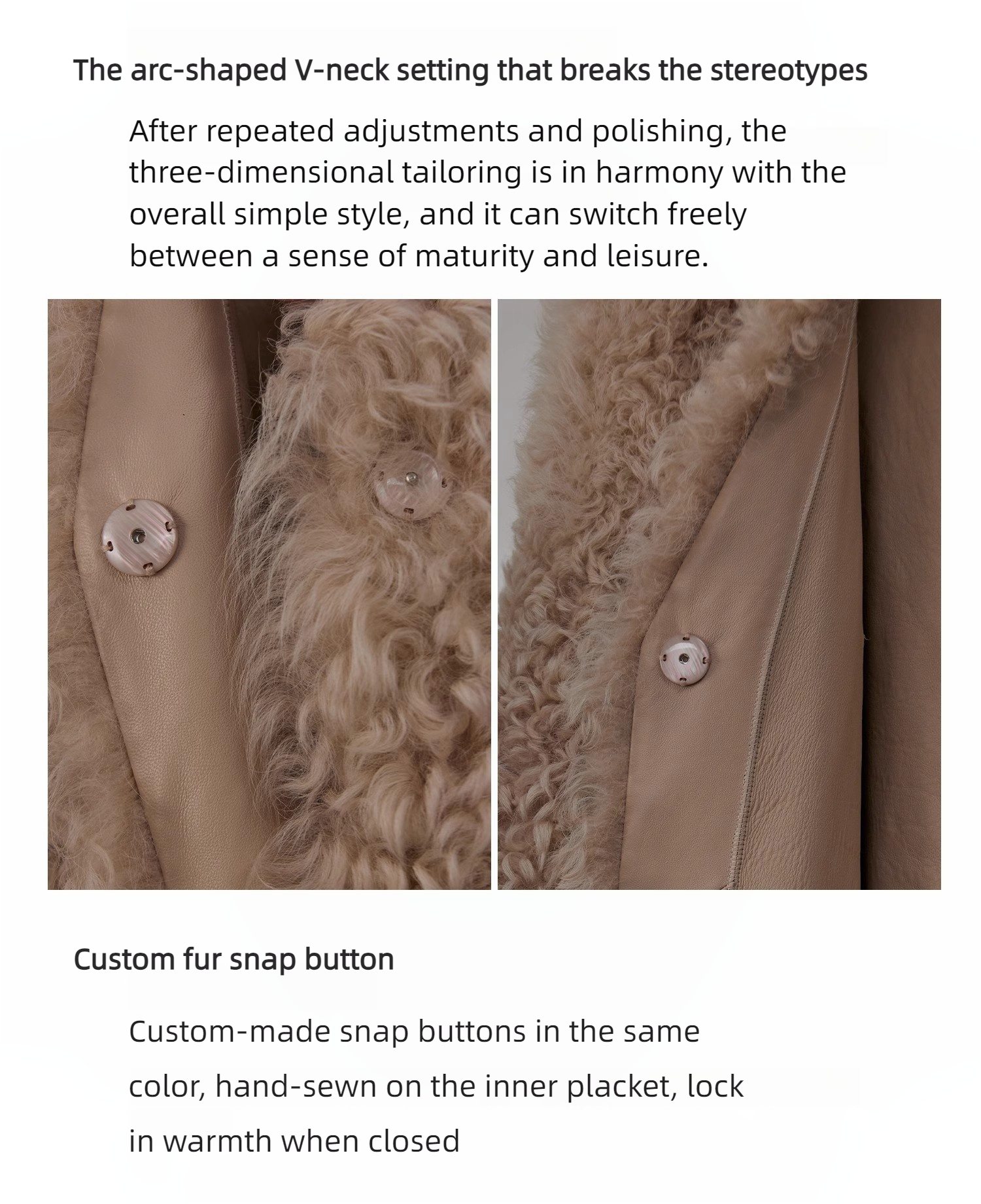 Fireladyfur Women's Imported Tuscan Sheepskin Coat“Wanderer Island”